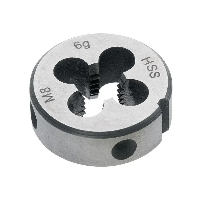 Závitořezná kruhová čelist HSS - pravý závit MF 4,5x0,5 mm, EN 22 568, 6g (BU240 046) Nakupujte Hned