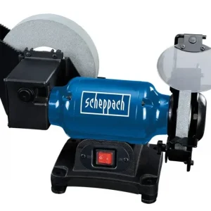 Akce Dvoukotoučová bruska Scheppach BG 200 W s pomaloběžným kotoučem (GAR5903105903)