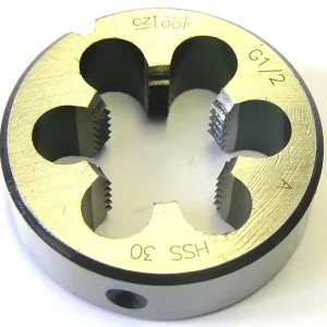 Závitořezná kruhová čelist HSS - pravý závit G 1/2" x 14, EN 24 231 (BU242 120) Ihned K Objednání