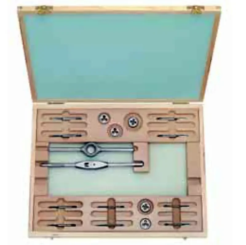 Vysoce Kvalitní Souprava závitořezných nástrojů Bučovice Tools UNF 0, HSS (UNC 5-44 - 12-28) (BU346 000)