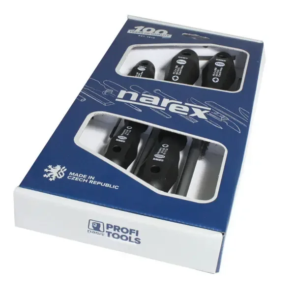 Akce Šroubováky PZ 0 ÷ PZ 4 PROFI LINE Narex Bystřice 8643 00 (Sada 5 ks) (BY864300)