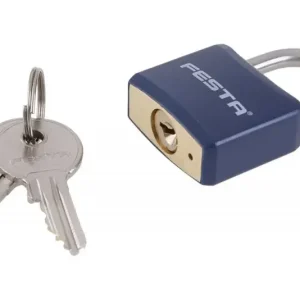 Značkový Visací zámek mosazný 30mm, poplastovaný, Levior 23310 (L23310)