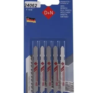 Značkový Plátky do přímočaré pilky 5ks 50mm/1mm, HSS, 31020, Levior 24062 (L24062)