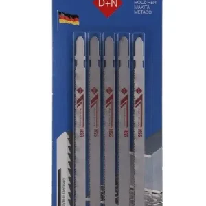 Vysoce Kvalitní Plátky do přímočaré pilky 5ks 100mm/1mm, HSS, 31112, Levior 24064 (L24064)