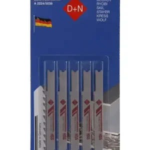 Akční Cena Plátky do přímočaré pilky B&D 5ks 50mm/1mm, HSS, 11012, Levior 24080 (L24080)