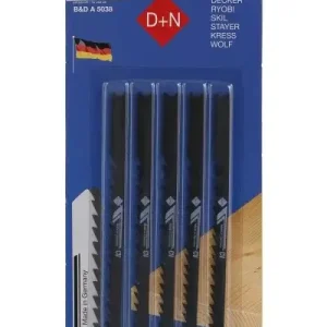 Akční Nabídka Plátky do přímočaré pilky B&D 5ks 75mm/1,3mm, 12440, Levior 24086 (L24086)
