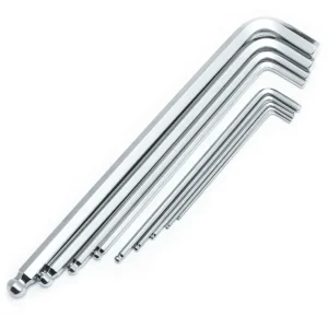 Zástrčné šestihranné klíče 1,5÷ 10 mm extra dlouhé s koulí SATA Tools ST09124SJ - 9 ks (SATAST09124SJ) Aktuální