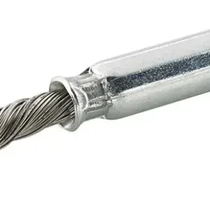 Vysoce Kvalitní Štětcový kartáč ocel splétaný 6mm 10x25x0,5mm FORMAT