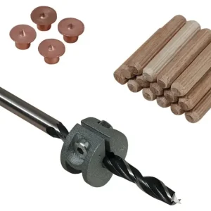 Kolíkovací souprava pr. 8 mm Wolfcraft 2917000 (Sada 28 dílů) (WOLF2917000) Hit Sezóny
