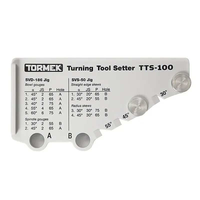 Měrka/šablona pro nastavení soustružnických nástrojů Tormek TTS-100 Expresní Doručení