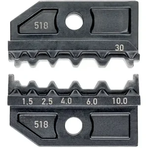 Výprodej Lisovací čelisti Knipex 97 49 30 pro neizolované kabelové spojky (K 97 49 30)