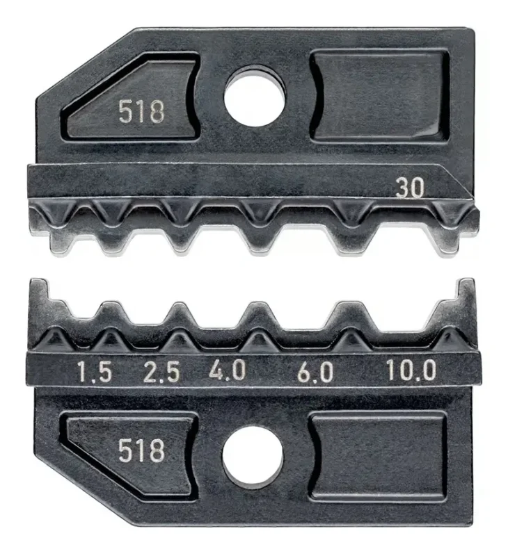 Výprodej Lisovací čelisti Knipex 97 49 30 pro neizolované kabelové spojky (K 97 49 30)