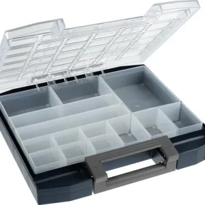 Značkový Sortimentový kufřík polycarbonat boxxser 80 8x8-20 modrý RAACO