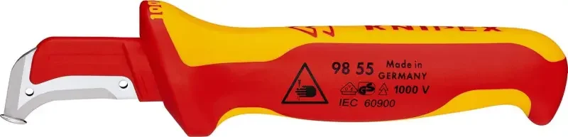 Výprodej NŮŽ KABELOVÝ S PLOŠKOU (K 98 55 SB)