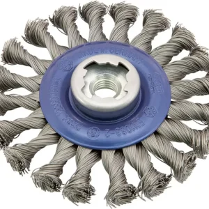 Značkový Kulatý kartáč X-LOCK Stahl gezopft 125x mm OSBORN
