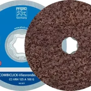 Vysoce Kvalitní Rounový kotouč Pferd COMBICLICK® CC-VRH 125 A 100 G (tvrdý, hrubý) (PF4007220935910)