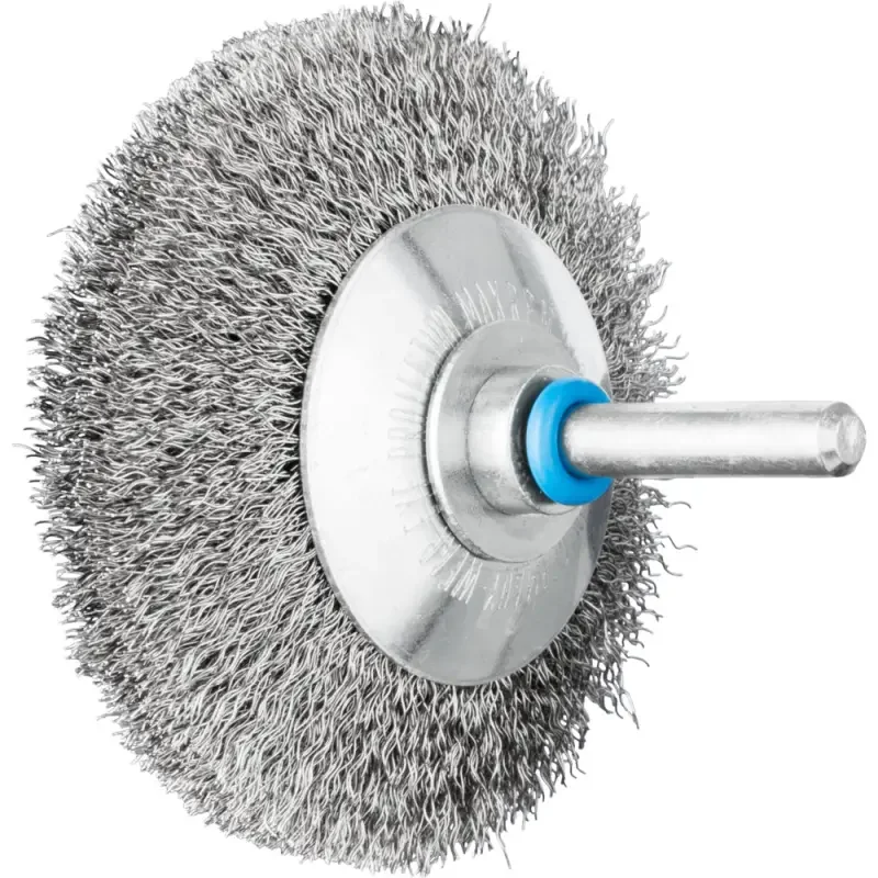 Vysoce Kvalitní Kuželový kartáč. Nesplétaný se závitem Pferd KBU 7010/6 INOX 0,20 mm, nerezový drát (PF4007220936405)