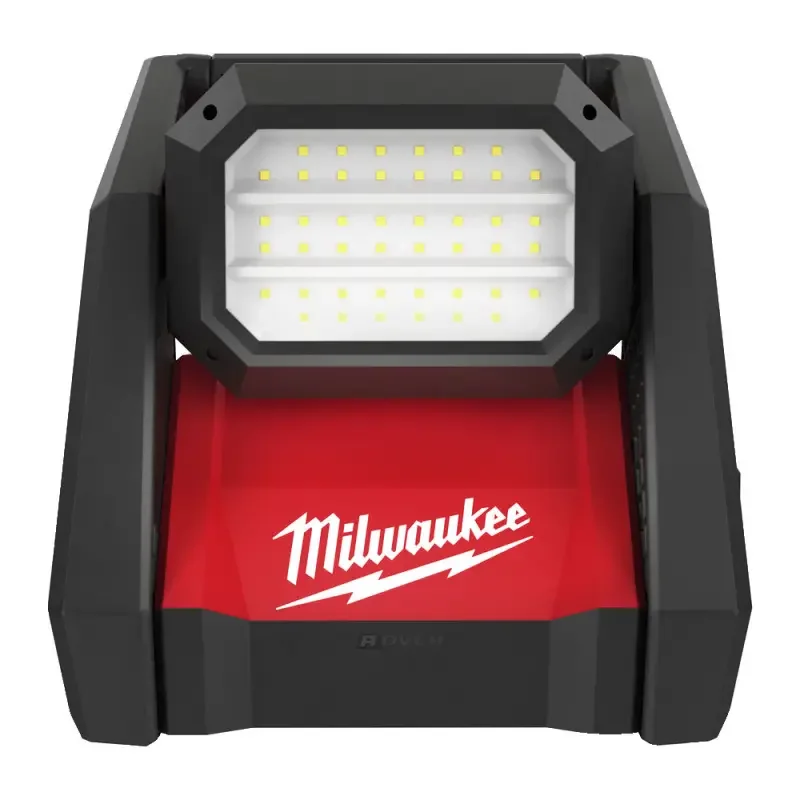 Značkový Aku polohovatelná svítilna/lampa Milwaukee M18 HOAL-0, 4000 lm, TRUEVIEW LED plošné oslvětlení, bez aku, 4933478118 (MI4933478118)