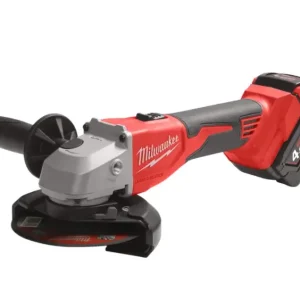 Vysoce Kvalitní Aku bezuhlíková úhlová bruska Milwaukee M18 BLSAG125X-402X, 125 mm s posuvným spínačem 4933492644 (MI4933492644)