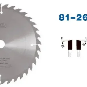 Značkový Pilový kotouč s SK pr. 450 x 4,0/2,8 x 30 - 56 WZ, typ 22 5381-26 (PI22538126WZ450)