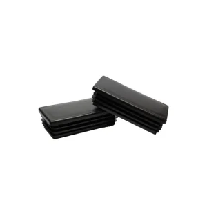 Zátka jeklu obdélníková50x100x2,0-4,0mm, LDPE, černá Finální Výprodej
