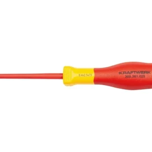 Značkový Šroubovák plochý 2,5mm /75mm 1000V VDE