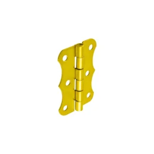 ZO 60Závěs stavební ozdobný 60x48x1,0mm žlutý pozink Rychlé Dodání