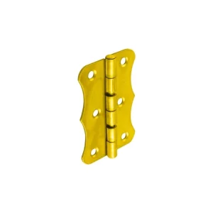 ZO 70Závěs stavební ozdobný 70x51x1,5mm žlutý pozink Expresní Doručení