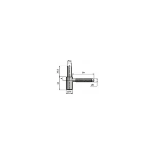 Závěs dveřní 60/10 SD M8x50 pozinkováno 96940530 Omezená Nabídka