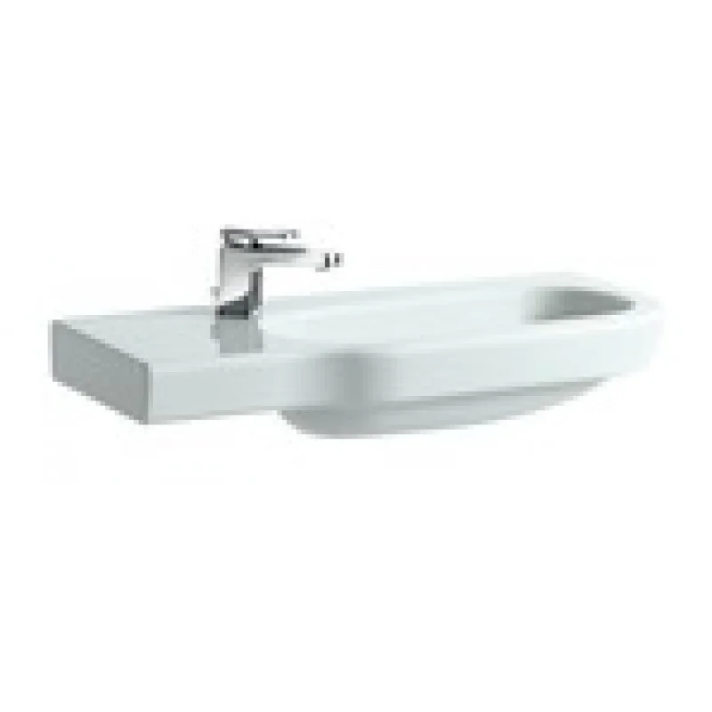 Akce LAUFEN LB3 modern 1368.1.000.105.1 Umyvadlo 80x43 cm s 1 tvorem pro baterii vlevo