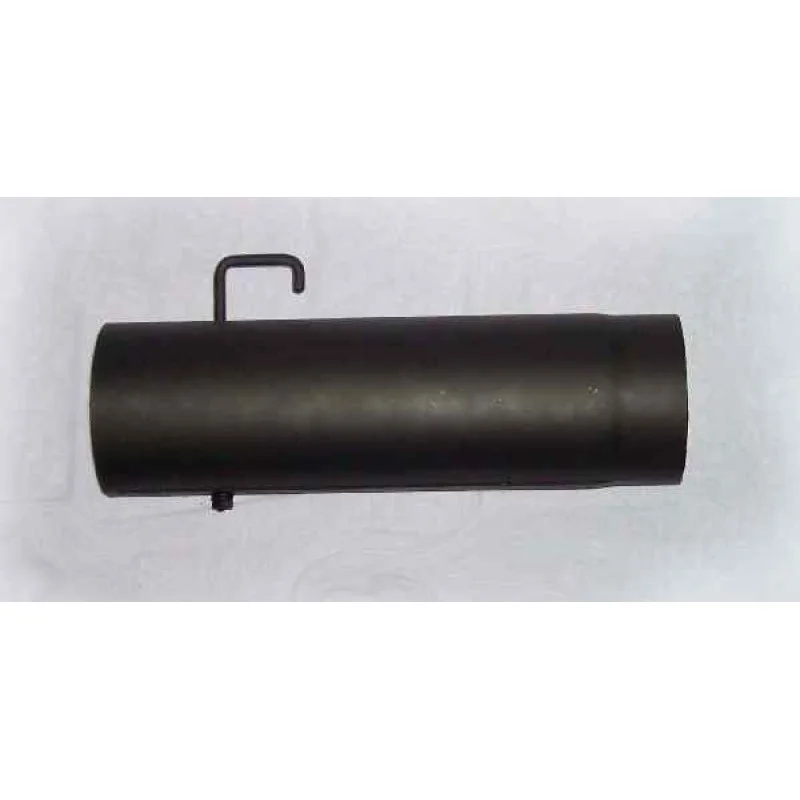 Akční Nabídka Trubka kouřovodu s klapkou 130mm/250mm (2) černá