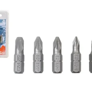 Akční Nabídka EXTOL PREMIUM hroty křížové PZ, sada 5ks, 25mm, PZ 0-1-2-2-3, CrMoV 8819615