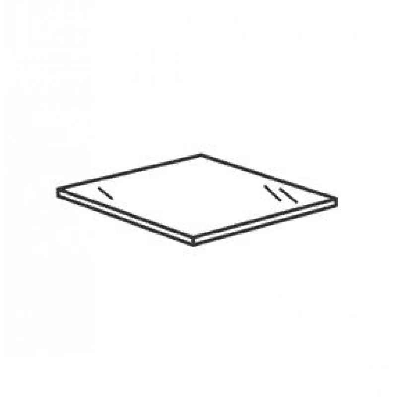 Zlevněný Villeroy & Boch Central Line Krycí deska 350x15x370 mm skleněná