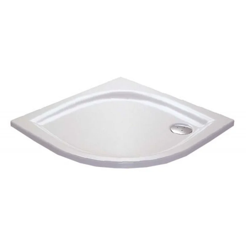 Zlevněný RAVAK GALAXY ELIPSO 80 LA čtvrtkruhová sprchová vanička 80x80 cm A224401210