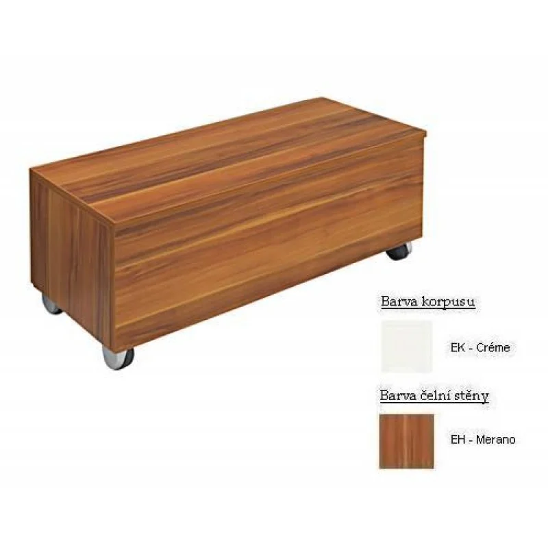 Akční Nabídka Villeroy & Boch Shape Pojízdný kontejner 900x380x400 mm korpus Créme, čelní stěna Merano