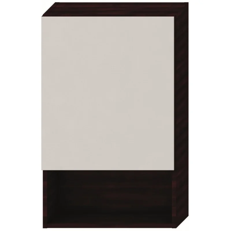 Akční Nabídka Jika ZETA Zrcadlová skříňka 80x50cm, tmavý dub 4.5556.3.039.302.1