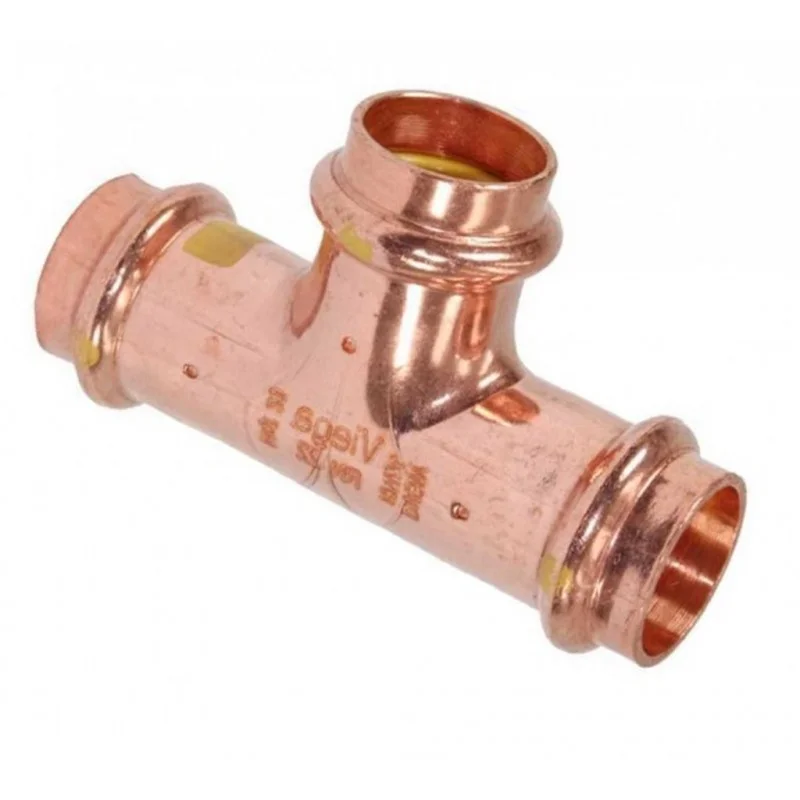 Akční Cena VIEGA CU Profipress plyn, T-kus 2618 d28x15x28 346058V