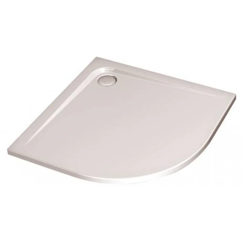 Akční Cena IDEAL Standard ULTRA Flat čtvrtkruhová sprchová vanička 100 cm, Ideal Grip K5177YK