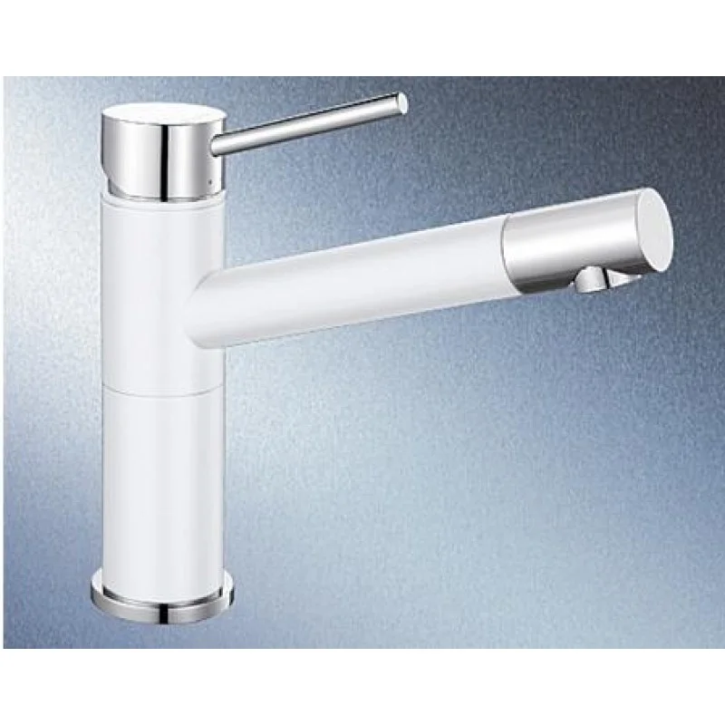 Akce BLANCO Alta Compact dřezová baterie bílá / chrom 515317