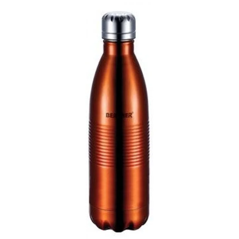 Vysoce Kvalitní BERGNER Termoska nerez 0,5 L, oranžová BG-6057oran