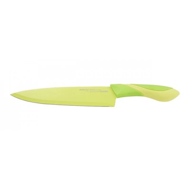 Akce BERGNER Nůž s nepřilnavou čepelí kuchařský 20 cm BG-4071zele