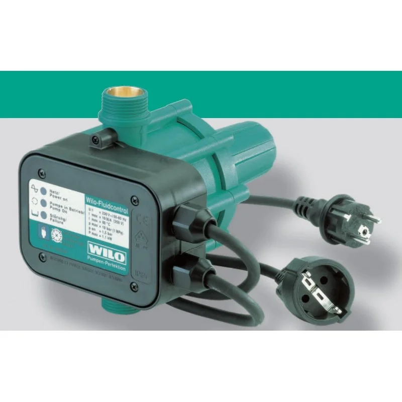 WILO Fluidcontrol EK- průtokový spínač s manometrem 4084035 Rychlé Dodání