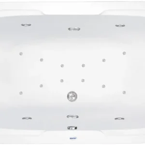Zlevněný TEIKO Vana Rhodos 185 oválná 185x90 cm - HTP systém BASIC V214185N04T01011