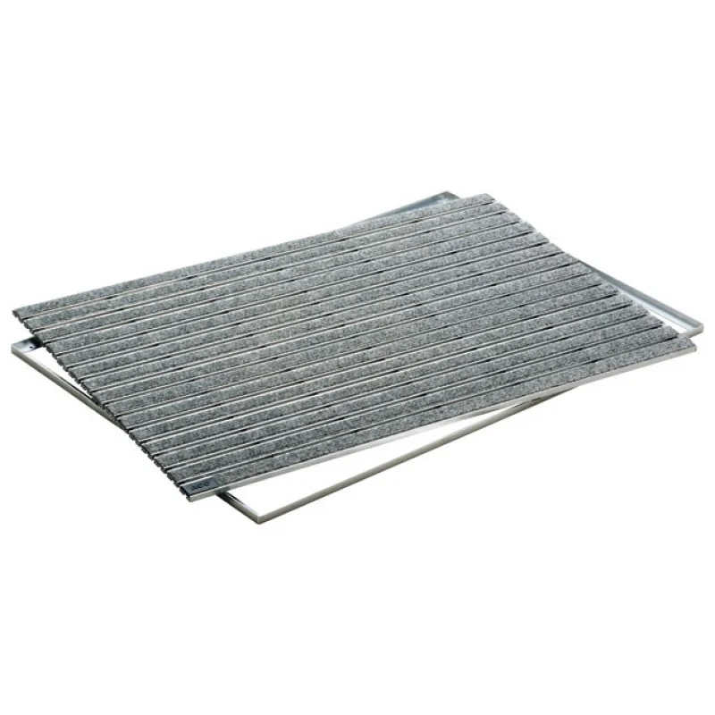ACO Self Vario Indoor Rohožka 75 x 50 cm, AL profil, výplň plsť - šedá 37256 Koupit Online