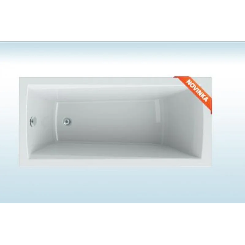 Akční Cena TEIKO Vana Trend obdélníková 160 x 70 cm, akrylátová, bílá V113160N04T04001