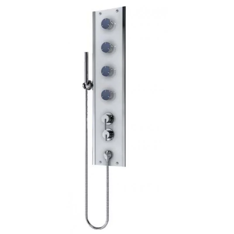 Zlevněný TEIKO rohový sprchový masážní panel 100 x 22 cm BOSS ECO P1 V262100N92T02011