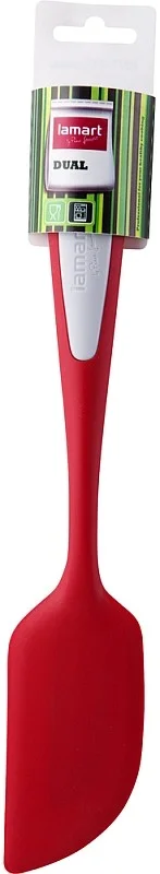 Aktuální LAMART DUAL Silikonová stěrka LT66003R, červená 42000227