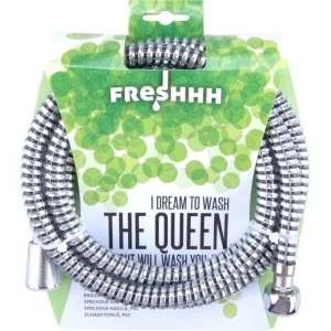 Aktuální FRESHHH hadice sprchová, černo/stříbrná, 180cm, PVC, 830229