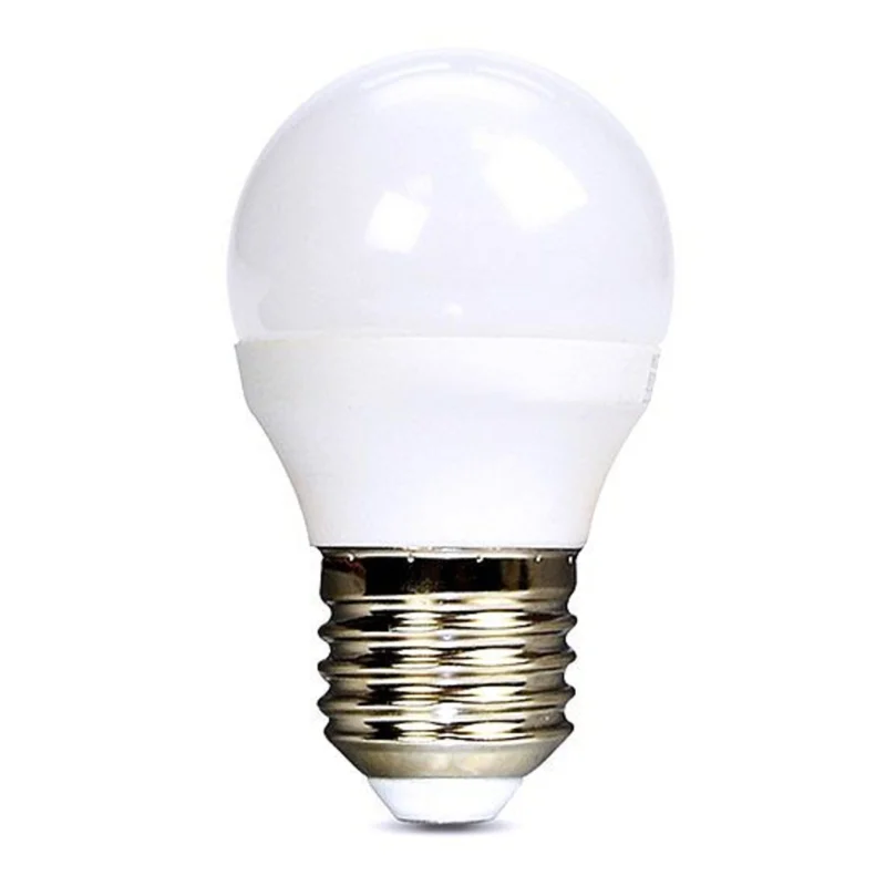 Zlevněný LED žárovka, miniglobe, 8W, E27, 4000K, 720lm