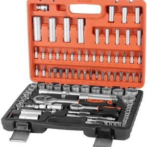 Zlevněný Sada nářadí WT940, 1/4"+1/2", 94ks
